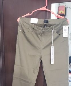 Jegging - Dusky green (muted olive)